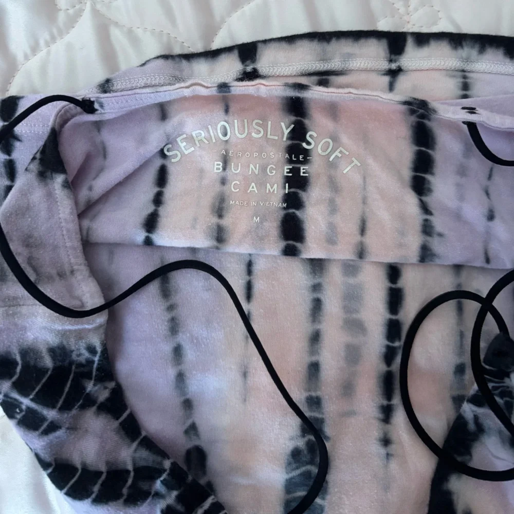 Aeropostale Black and Purple Tie-Dye Camisole - Picture 5 of 6